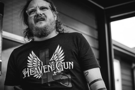 Heaven Gun Unisex t-shirt